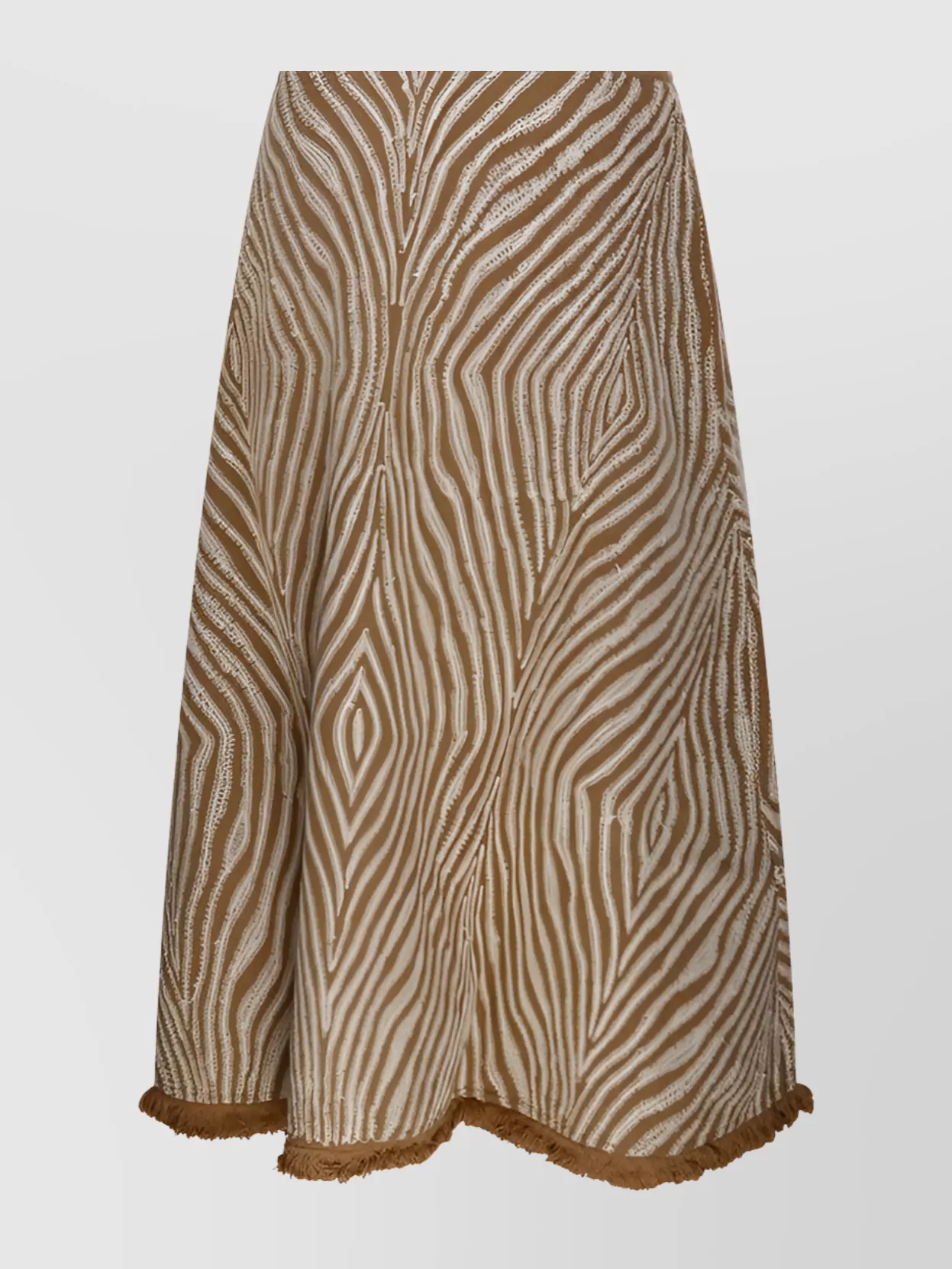 By Malene Birger Giabbo Animal-printed Cotton Midi Skirt
