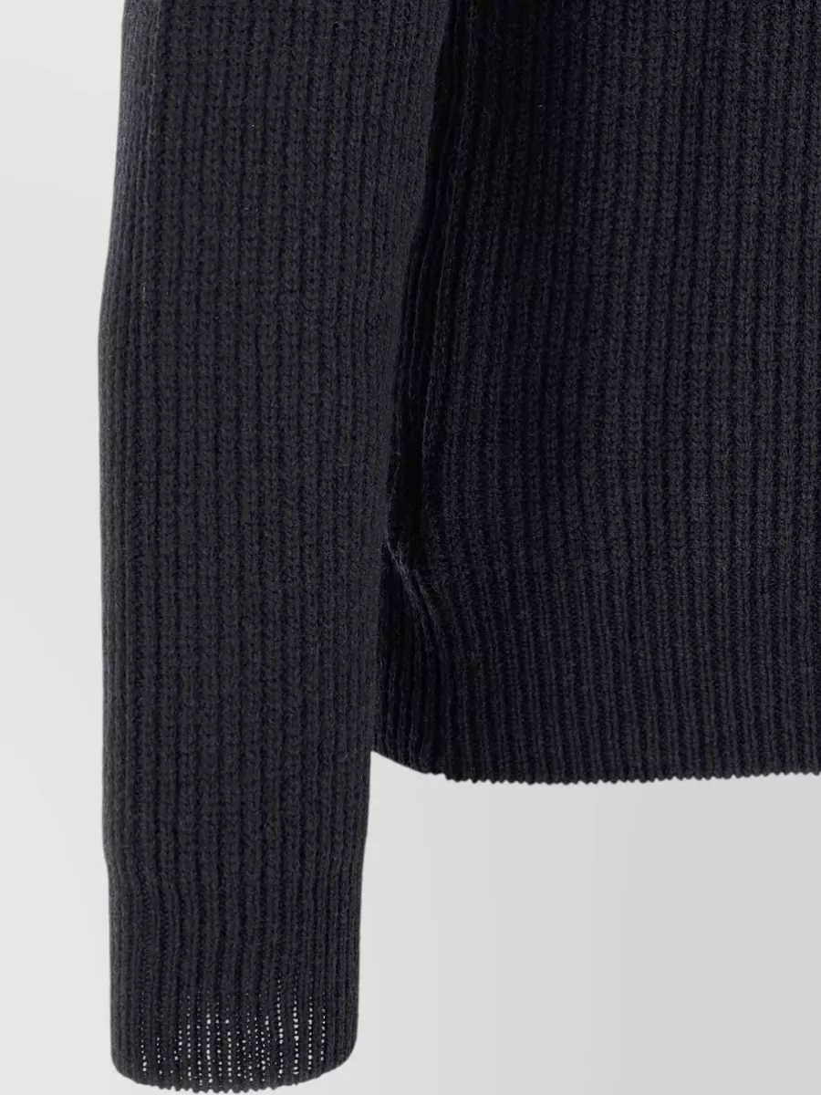Zanone Virgin Wool Ribbed Jumper