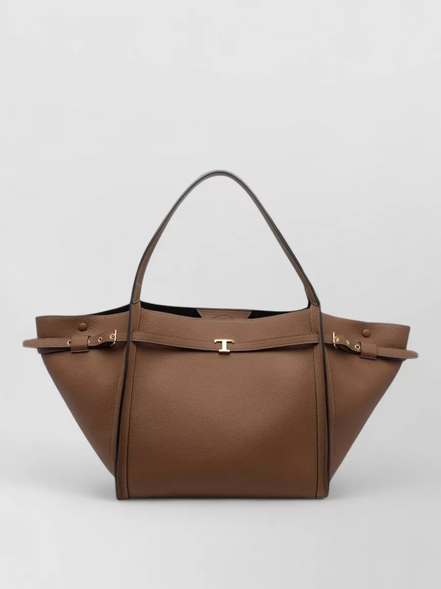 Tod's t timeless medium leather tote bag