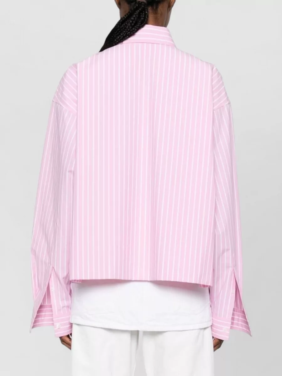 Balenciaga Striped Cotton Shirt