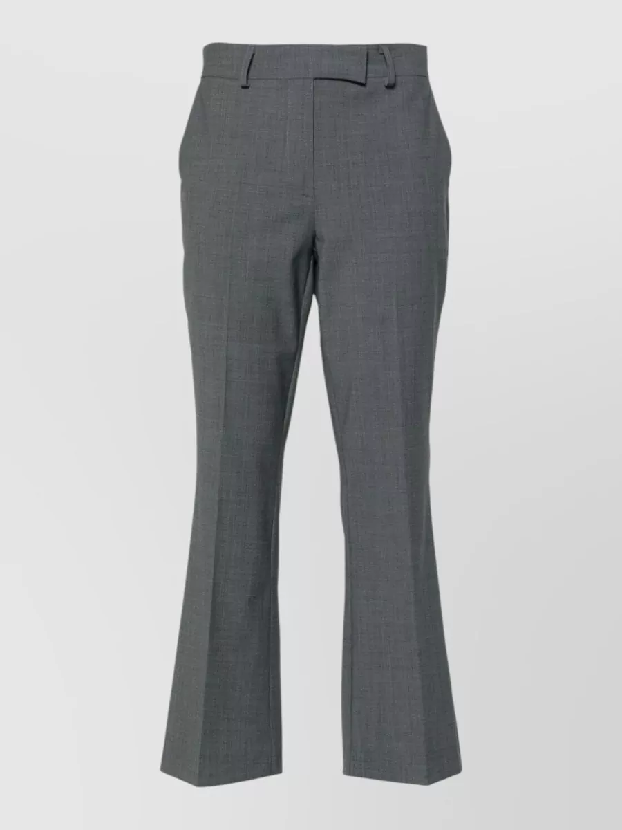 DrHope flared cropped trousers