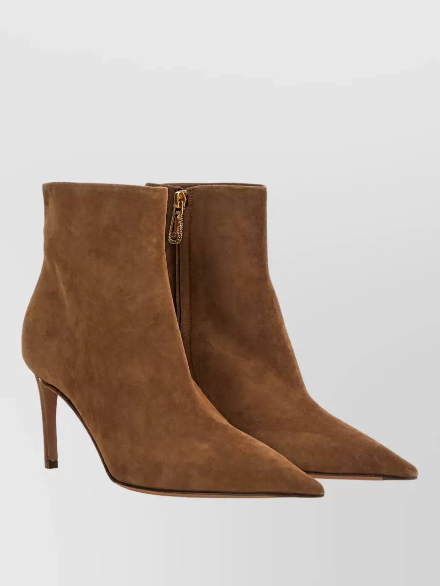 Dolce&Gabbana Leather Devotion Ankle Boots