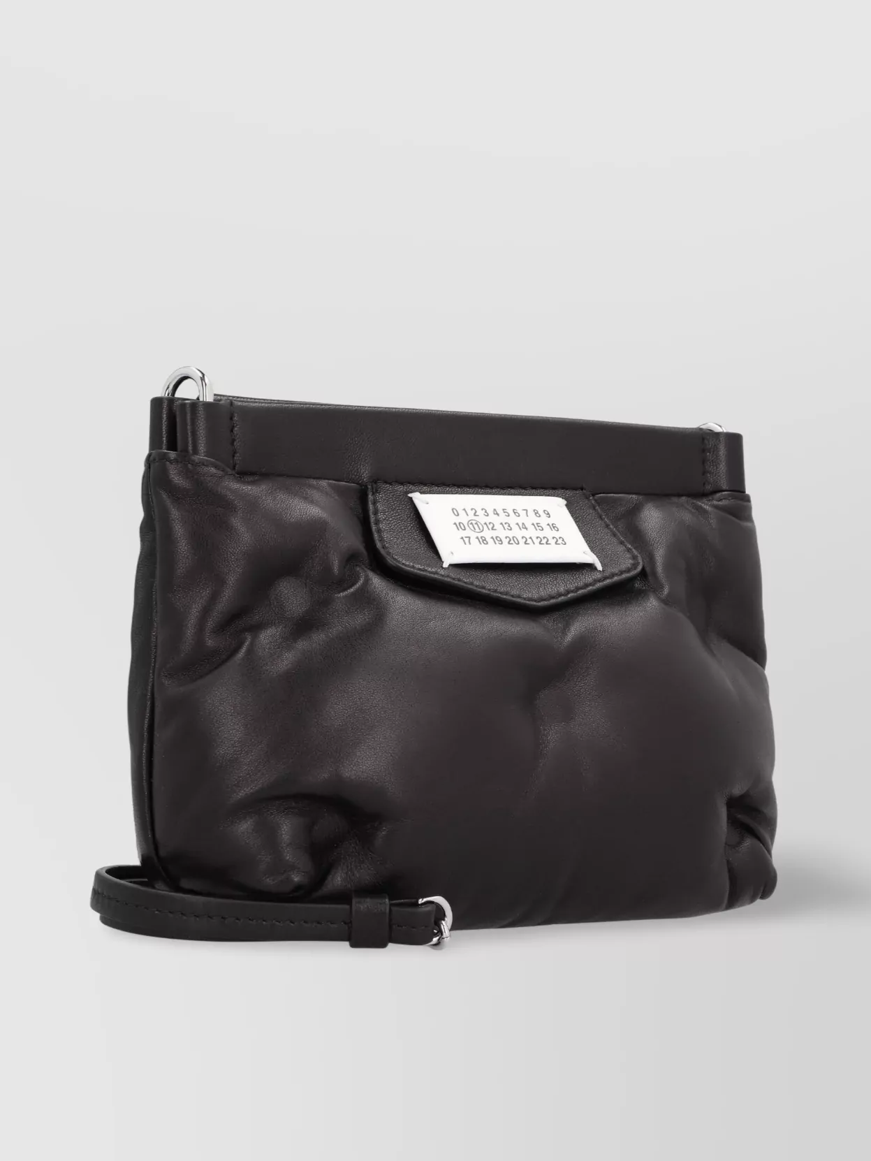 Maison Margiela Quilted Leather Clutch Chain Removable