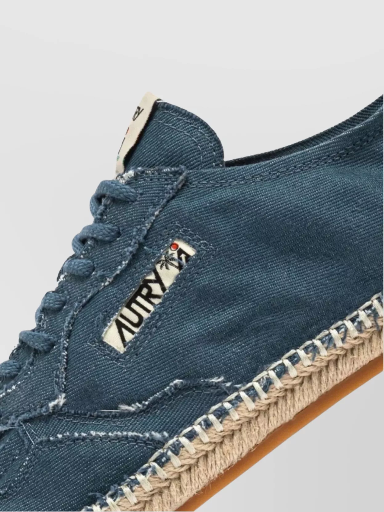 Autry Canvas Sneakers On Espadrille Sole