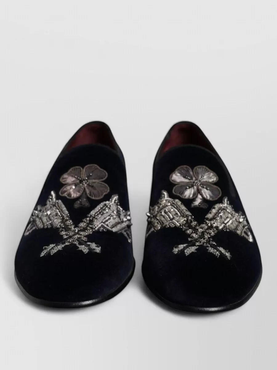Dolce&Gabbana velvet loafers