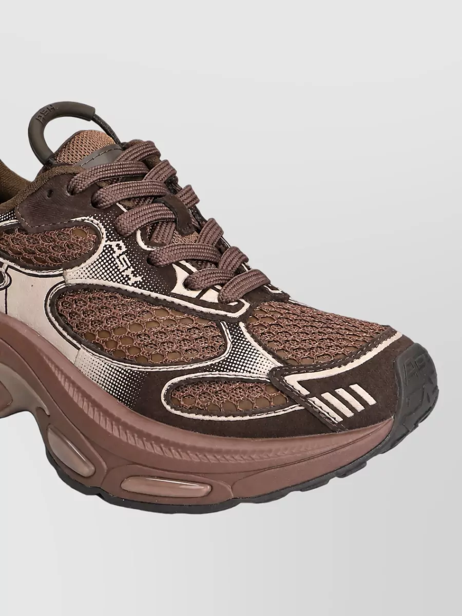 Ash Paneled Low-Top Sneakers
