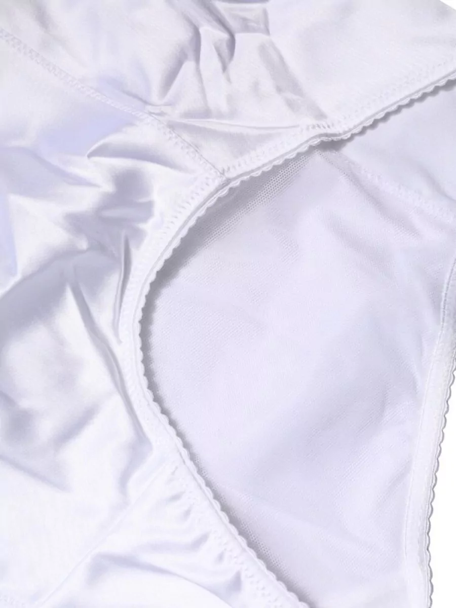 Dolce&Gabbana Silk High-Waist Briefs