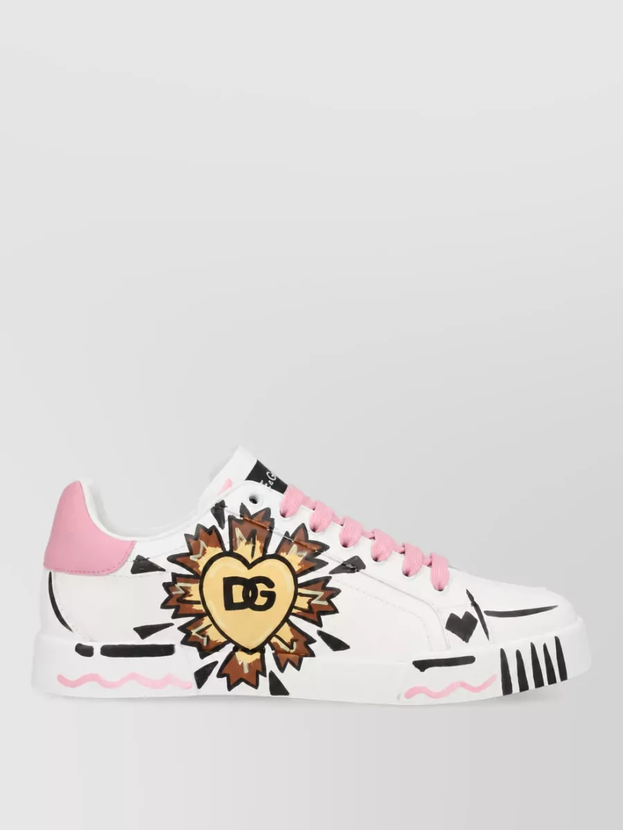 Dolce&Gabbana Portofino Sneaker Casual Style Rubber Sole