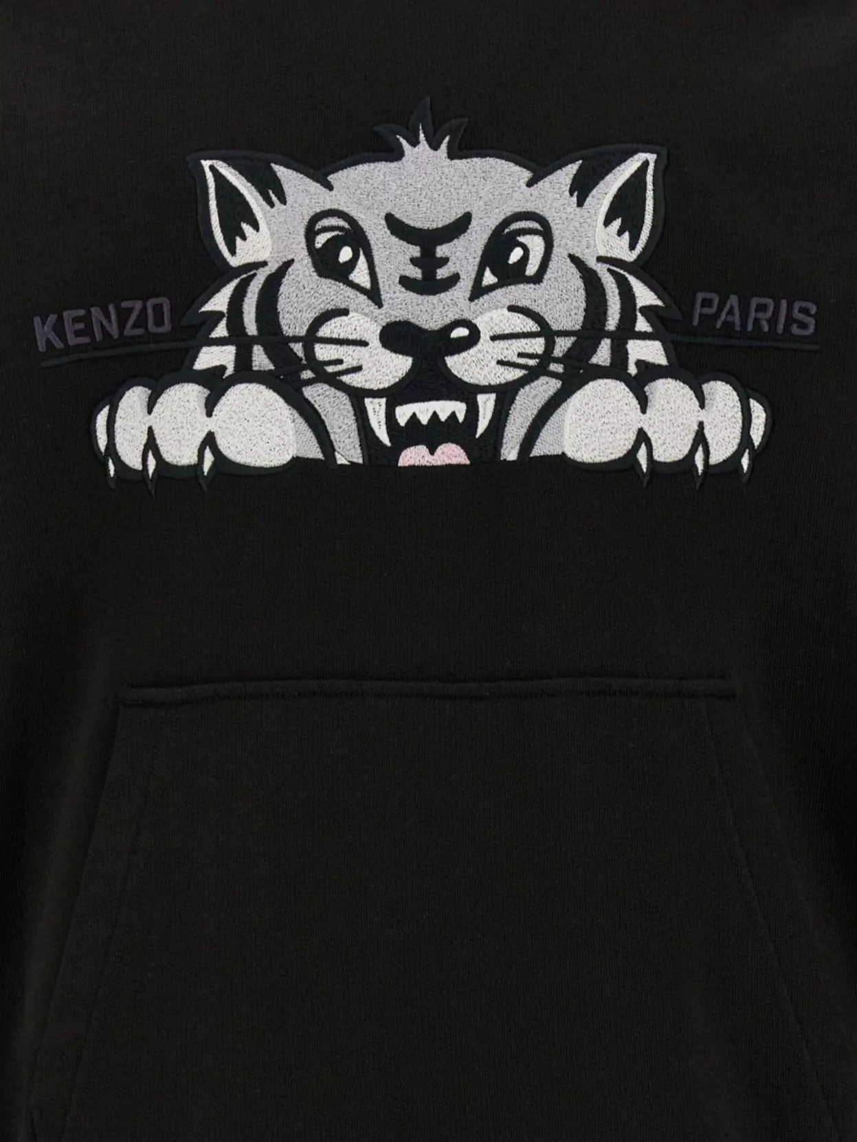 Kenzo 'Tiger Joy' Hooded Sweatshirt With Front Pocket