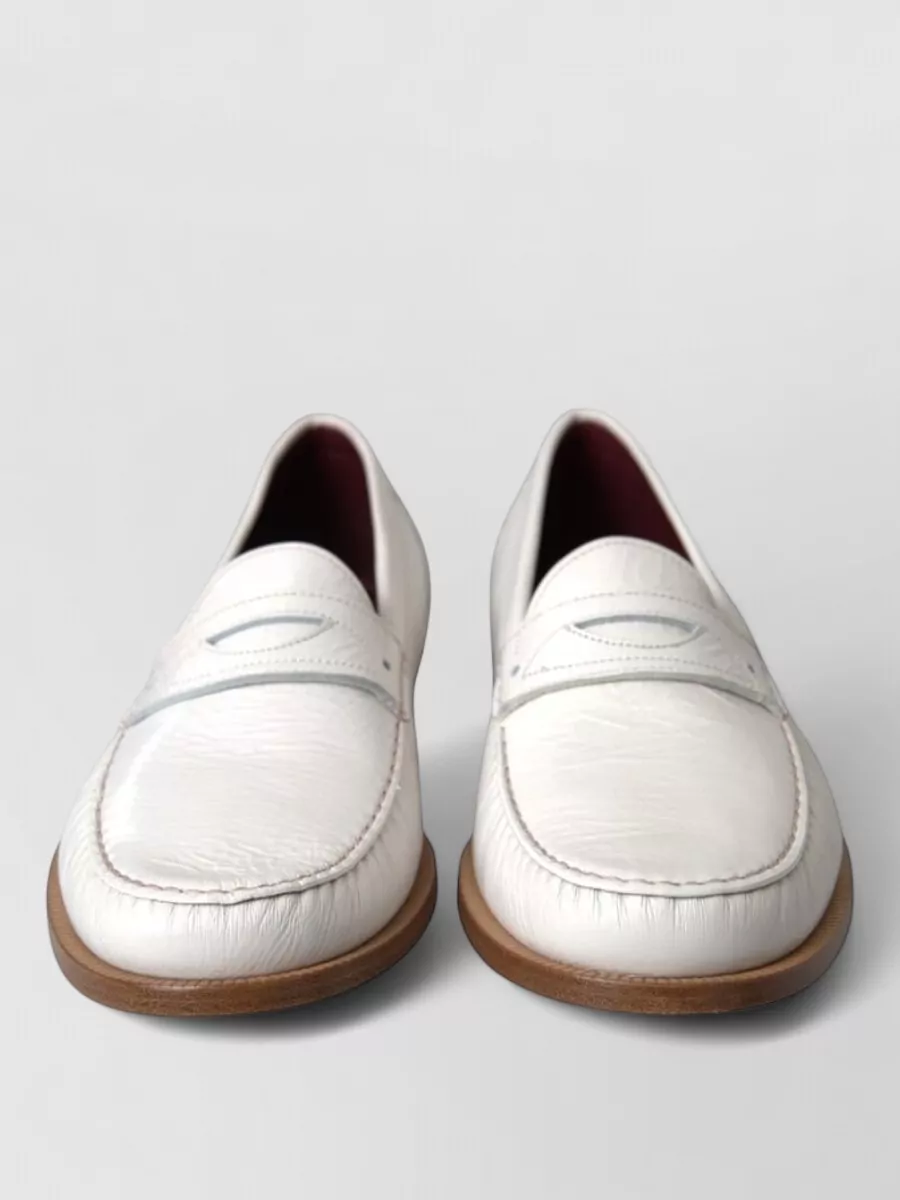Dolce&Gabbana leather slip-on loafers