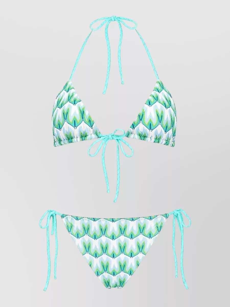 Missoni printed bikini set
