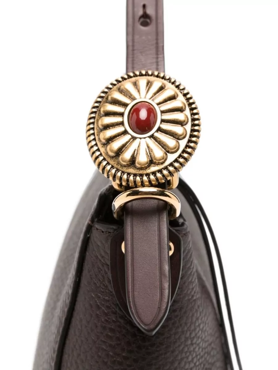Etro Medium Leather Tote Bag