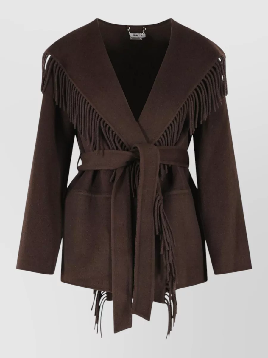 Simkhai wool blend oversized coat