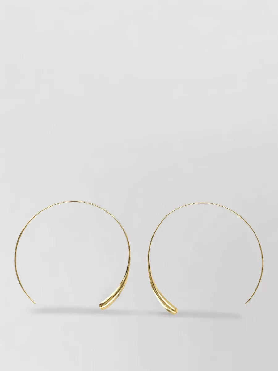 Soeur Brass Hoop Earrings