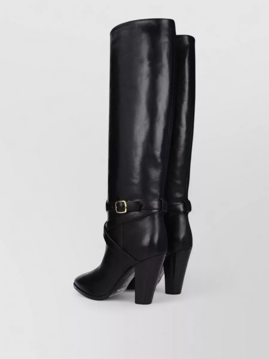 Celine Leather Knee-High Boots