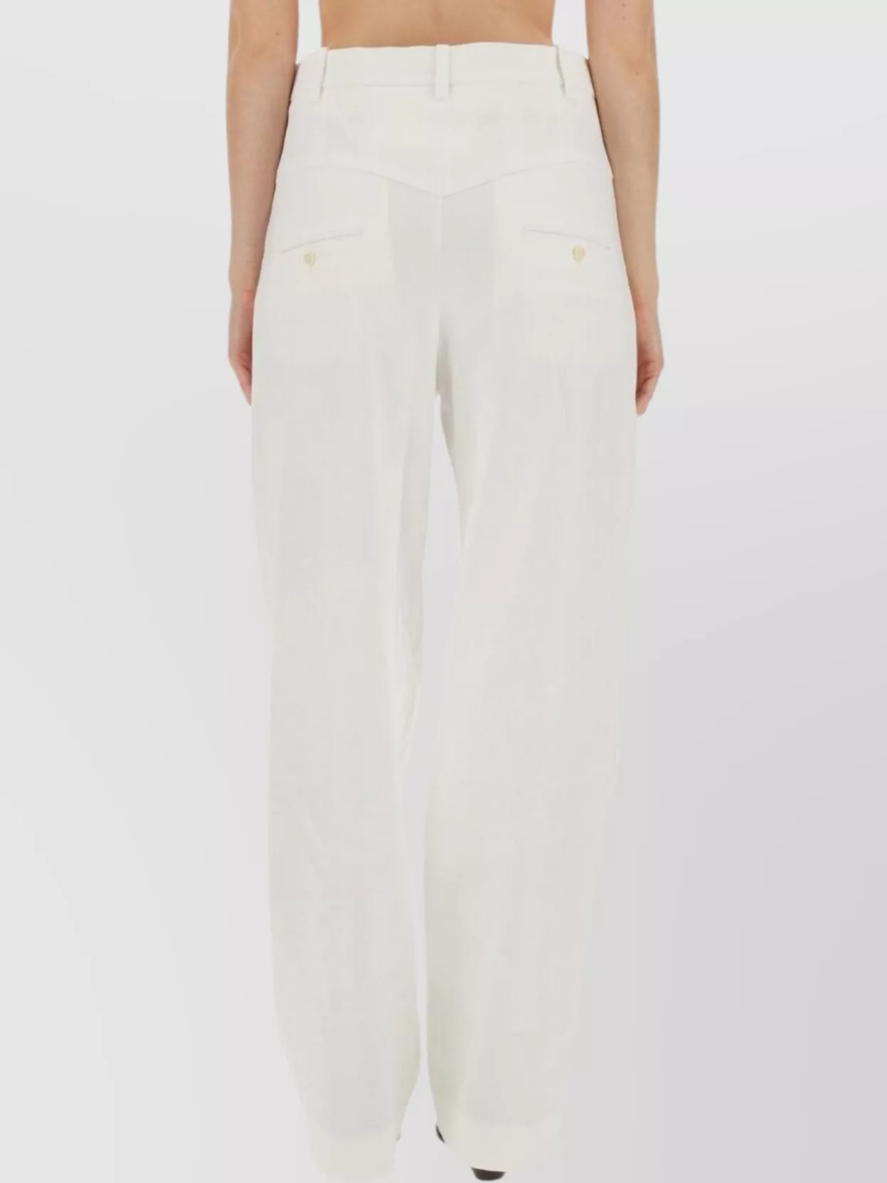Shop Isabel Marant "staya" Trousers Back Pockets