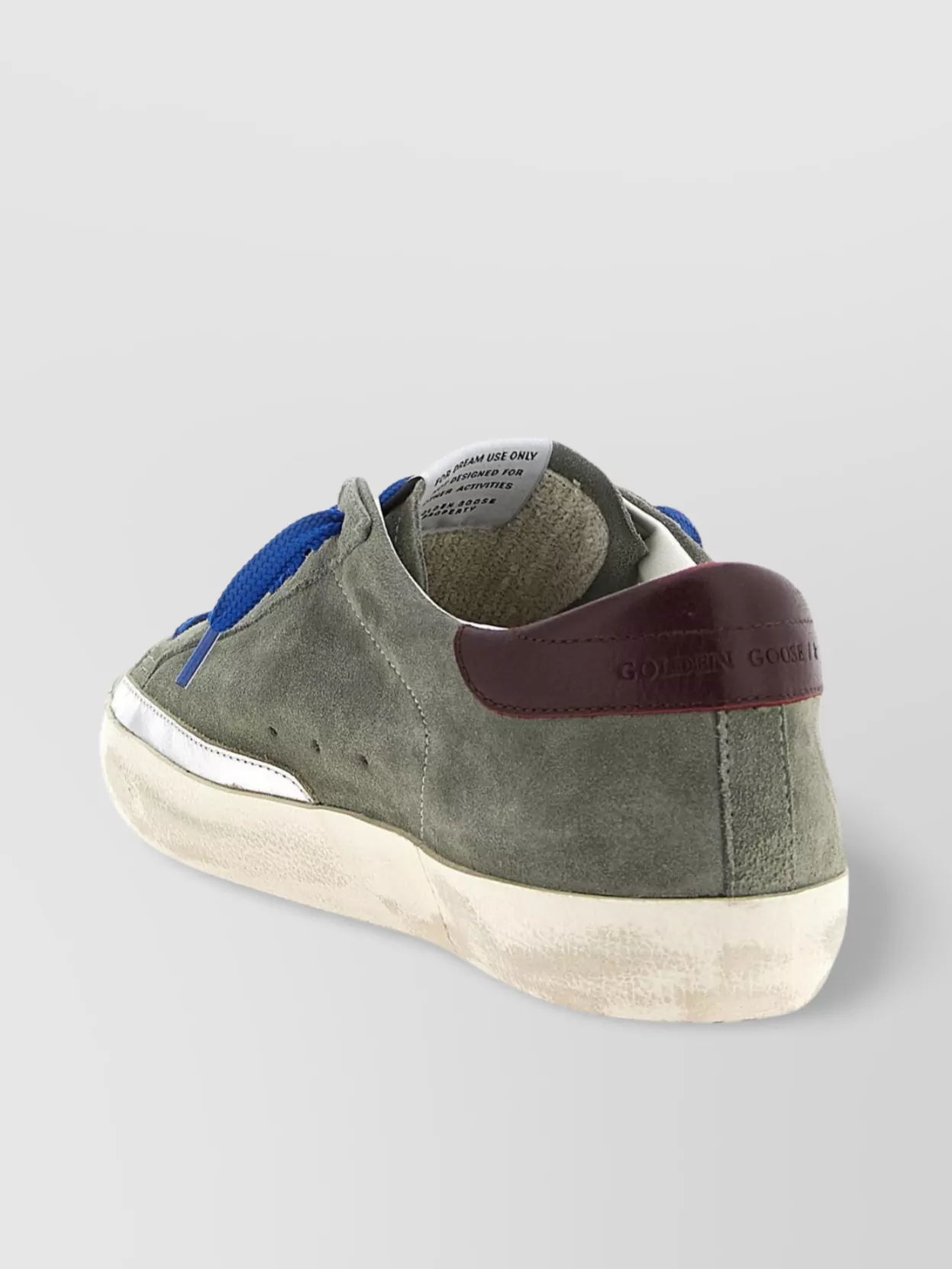 Golden Goose Super Star Sneakers In Green And Kenya