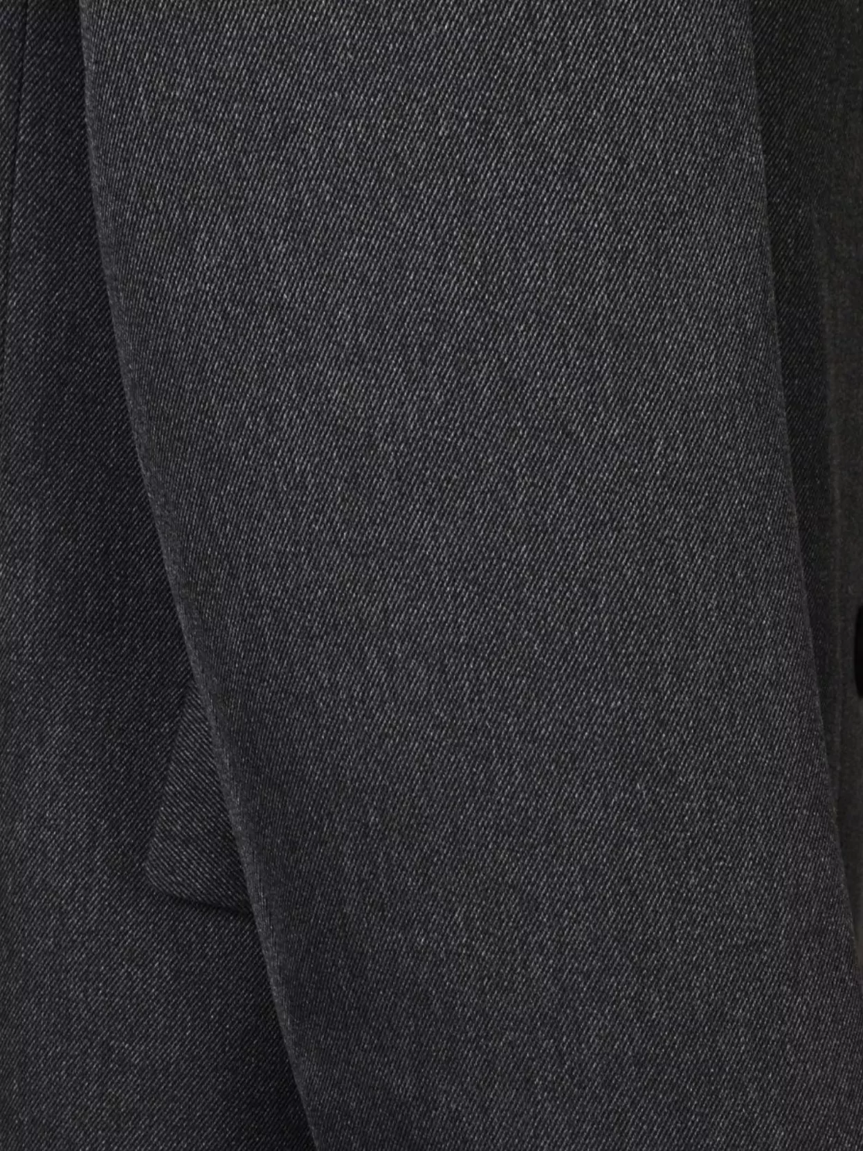 The Frankie Shop Long Double-Breasted Coat Notched Lapels