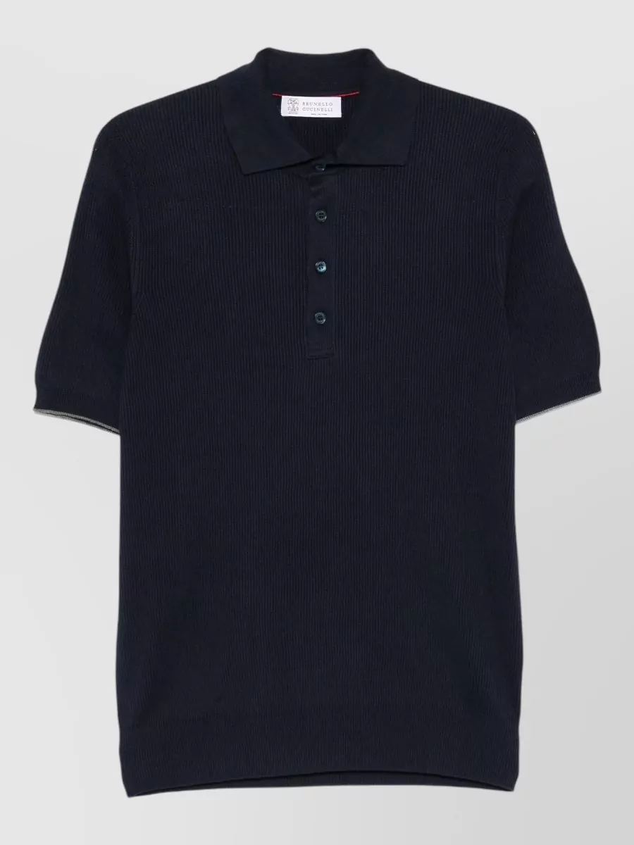 Brunello Cucinelli Cotton Polo Shirt
