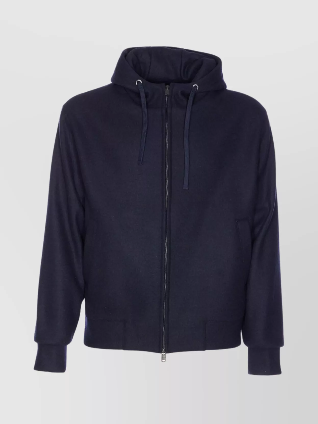 Circolo 1901 Hooded Sweatshirt With Drawstring And Pockets In Blue