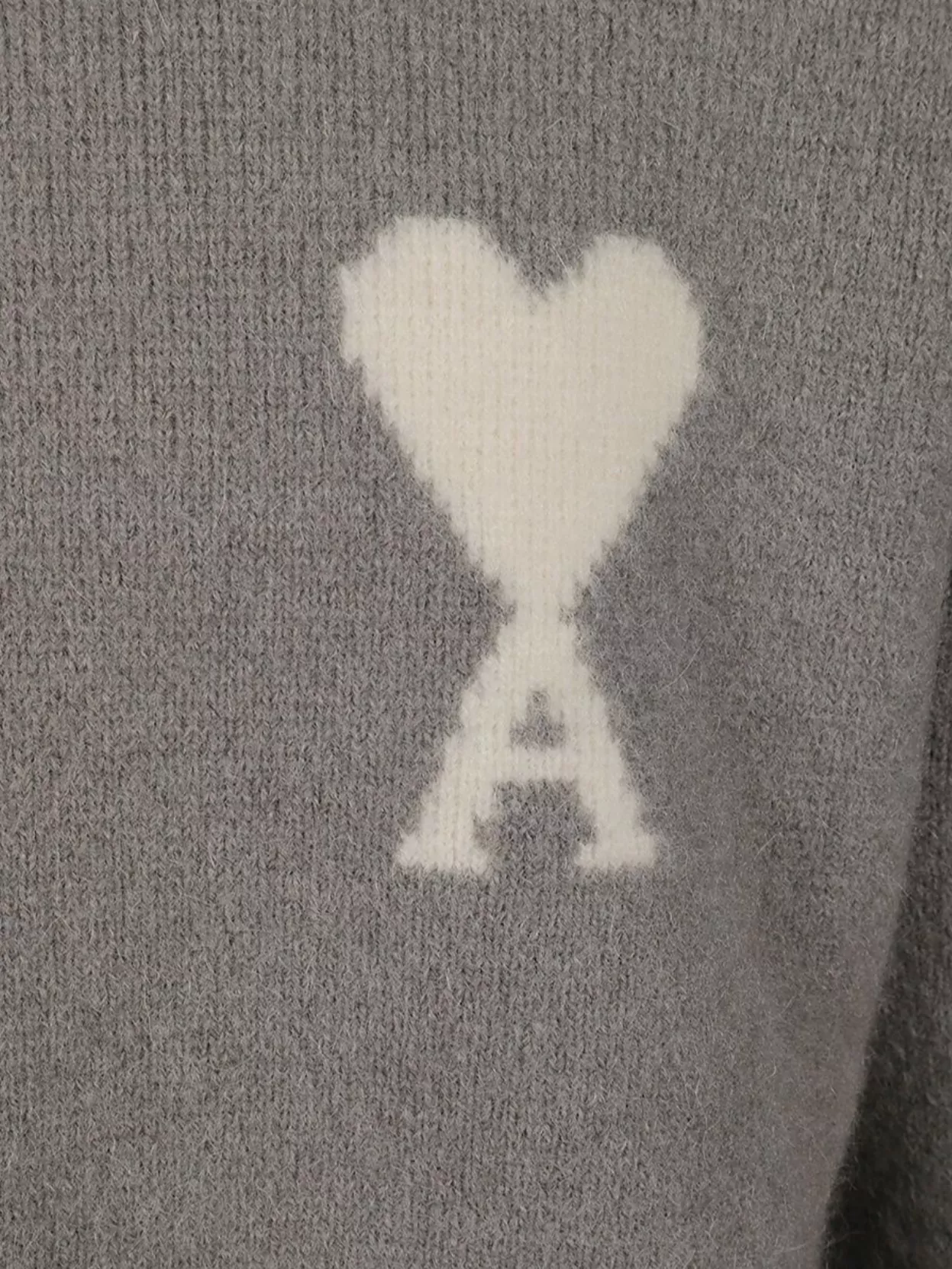 Ami Paris Heart Friend Crew Neck Sweater