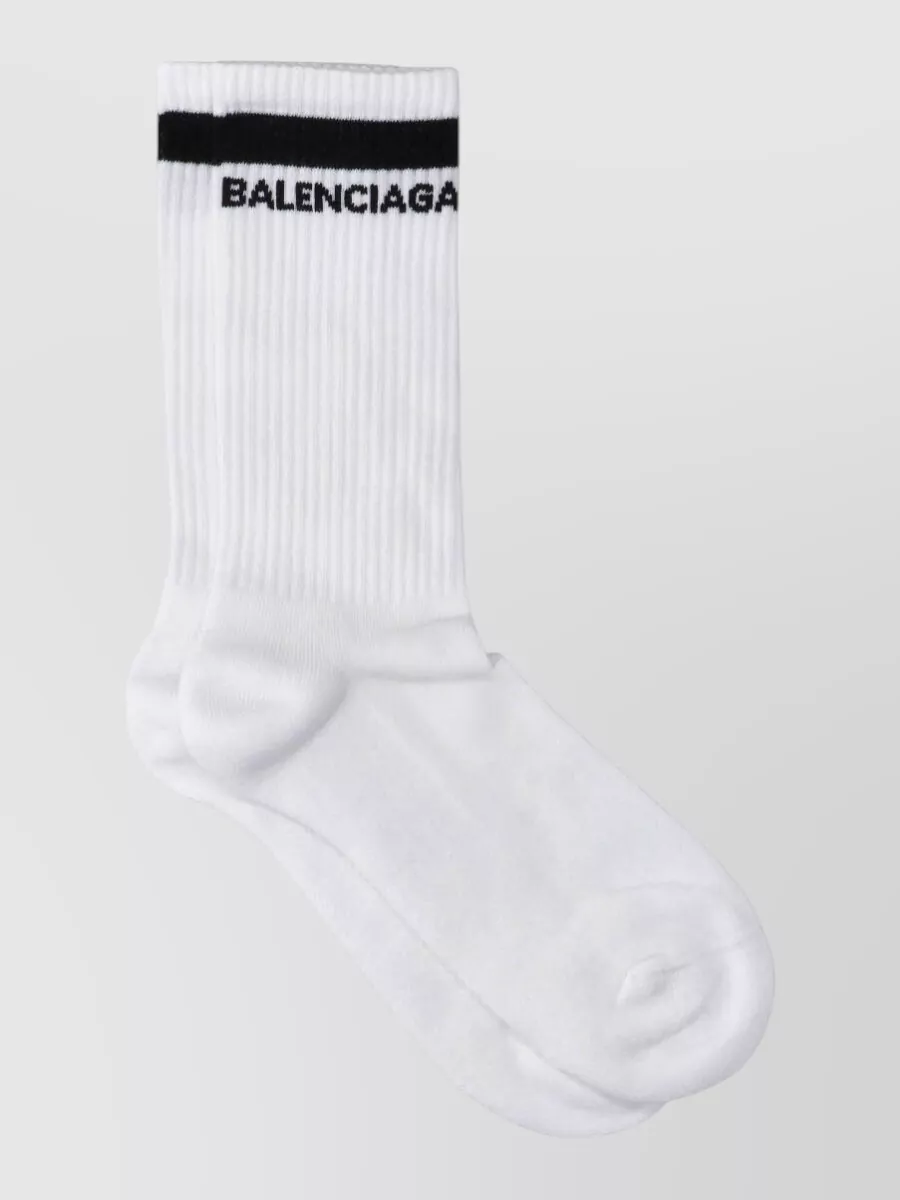 Balenciaga Logo Socks