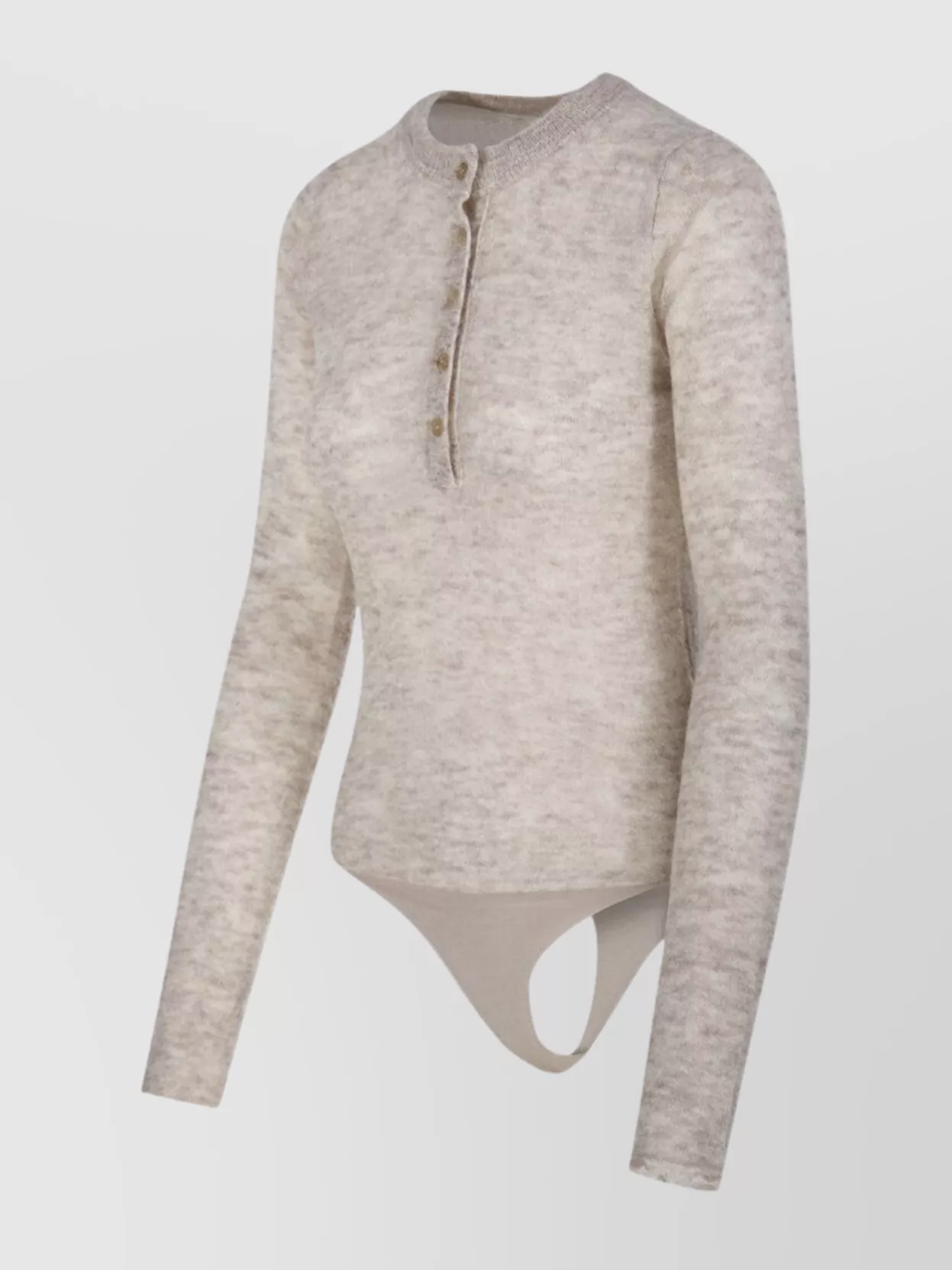 Haikure Lucy Sweater Bodysuit Style Ribbed Neckline