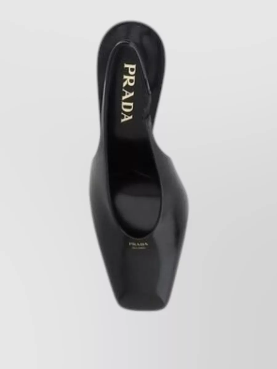 Prada Leather Slingback Pumps