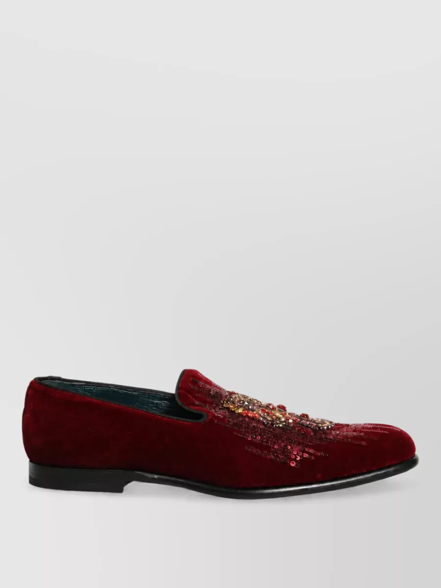 Dolce&Gabbana Leather Slippers
