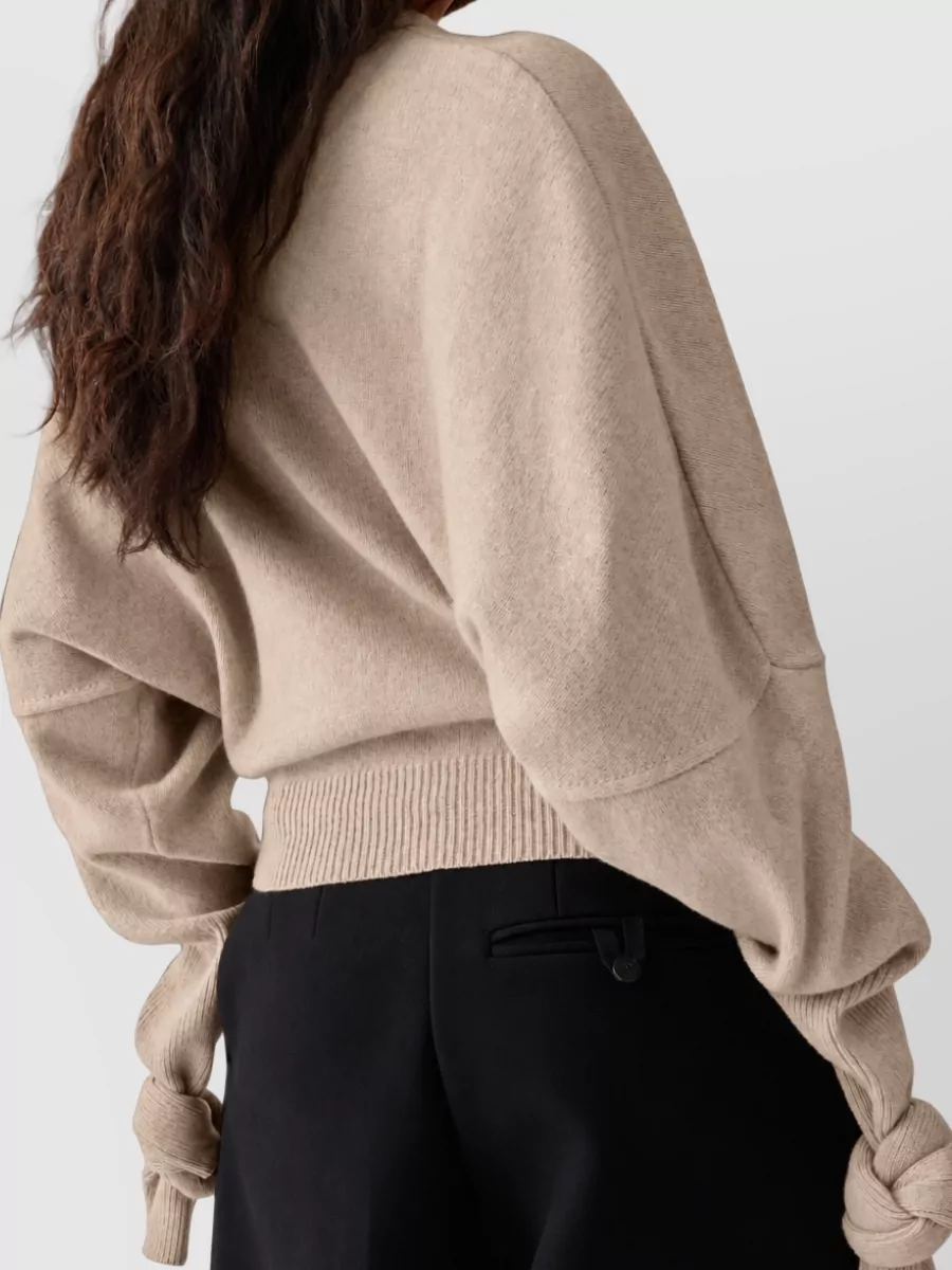 Jacquemus Cashmere Blend Batwing Sweater