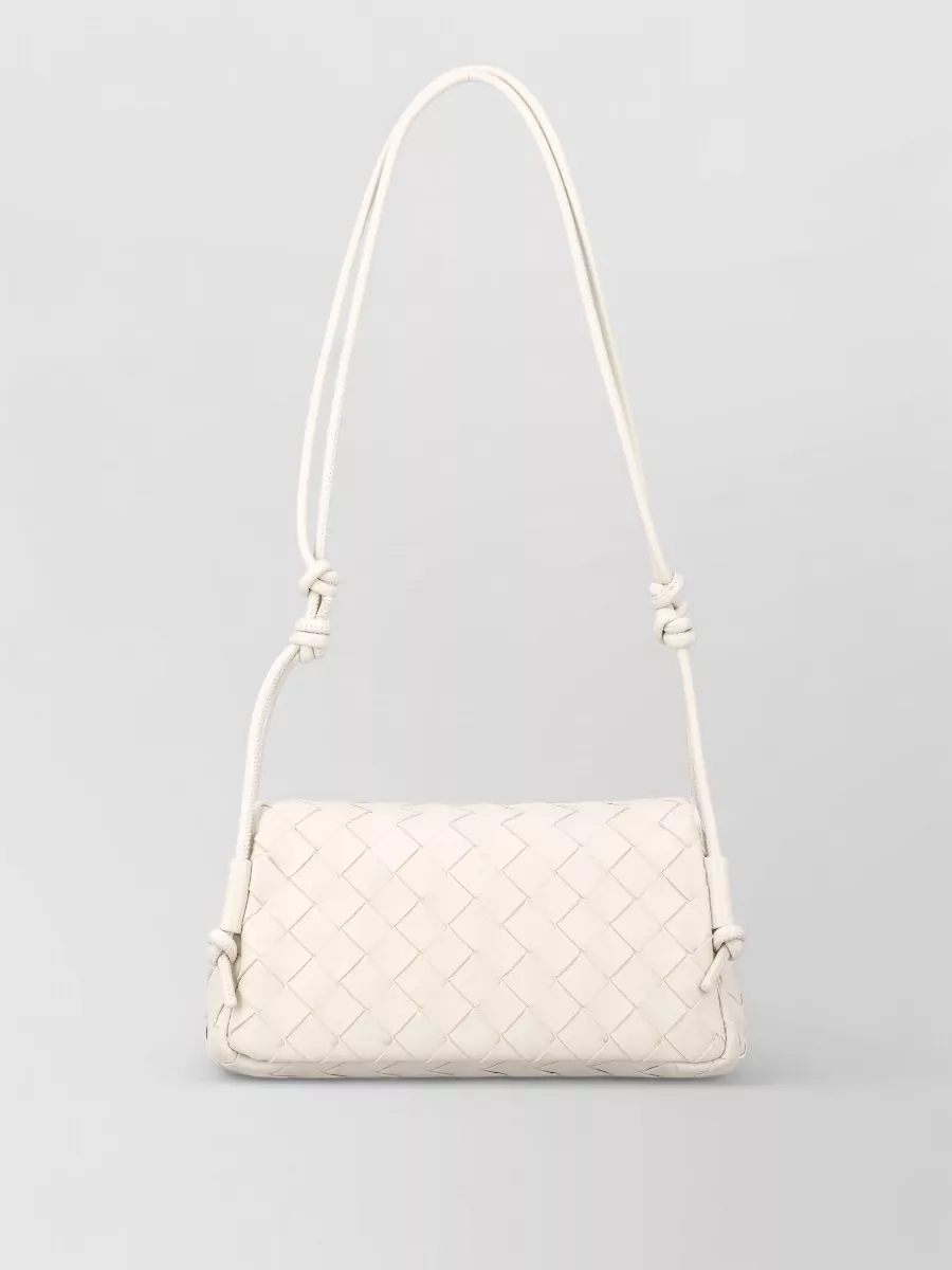 Bottega Veneta the pouch lamb leather shoulder bag