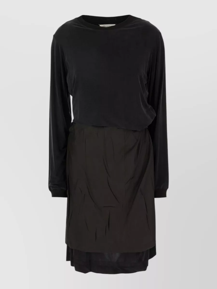 Maison Margiela stretch cupro midi dress