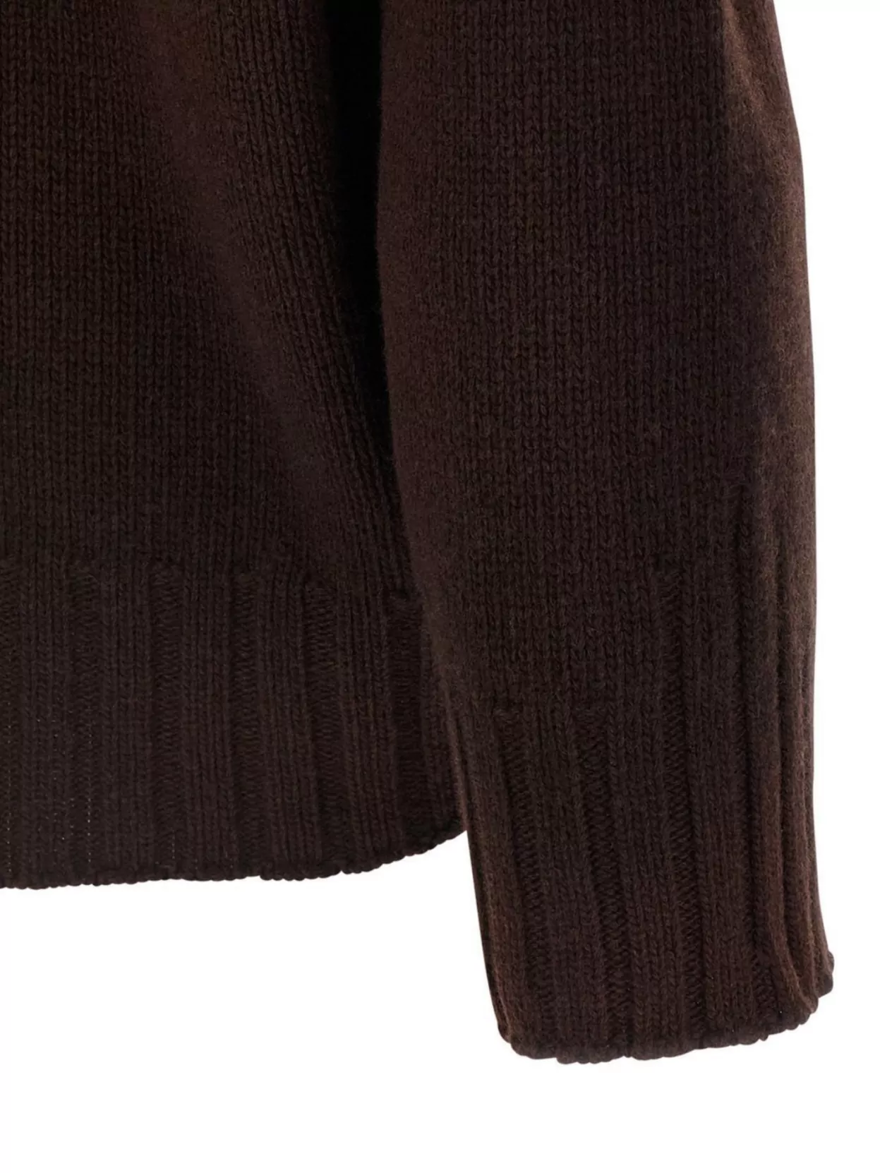 Attico Logo Embroidery Sweater Sweaters And Cardigans Brown In Brown