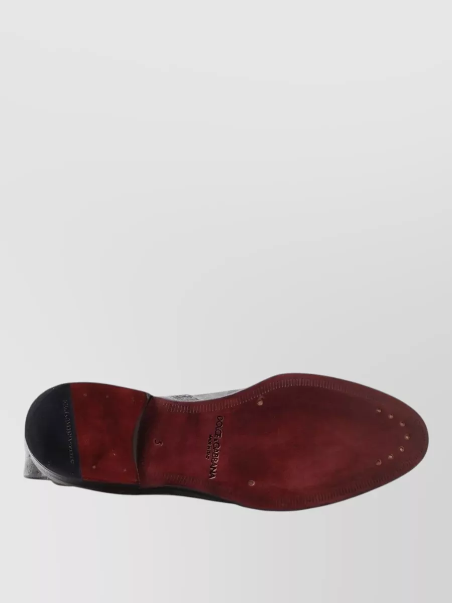 Dolce&Gabbana Leather Ankle Boots