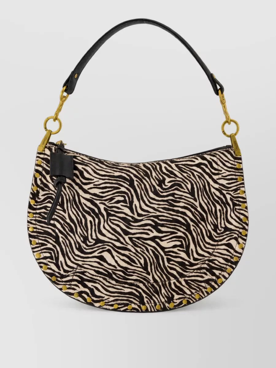 Isabel Marant oskan soft leather clutch bag