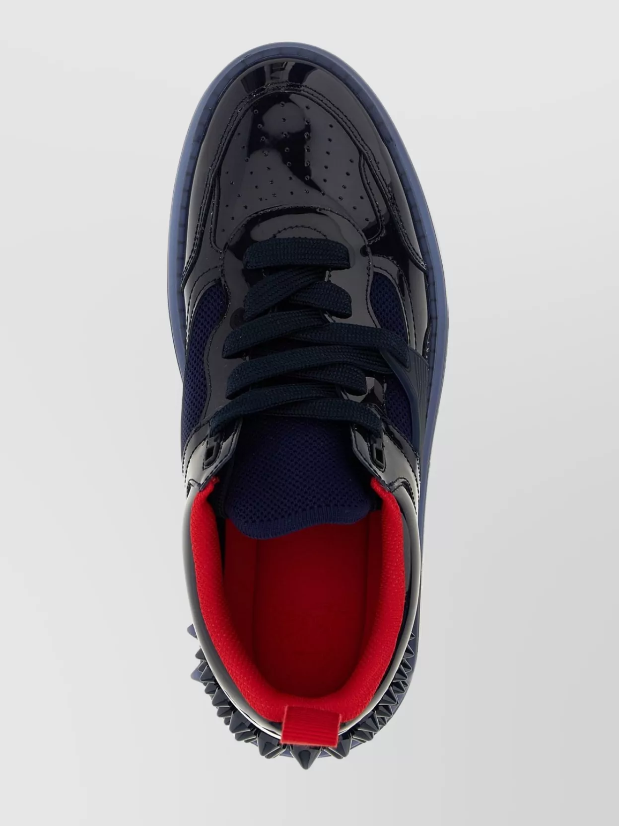 Christian Louboutin 'Patent Trim Perforated Sole' Sneakers