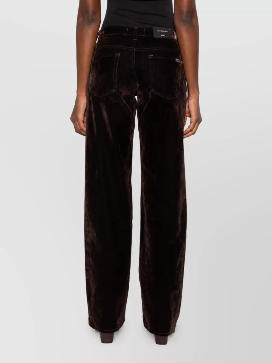 7 For All Mankind Straight-Leg Denim Jeans