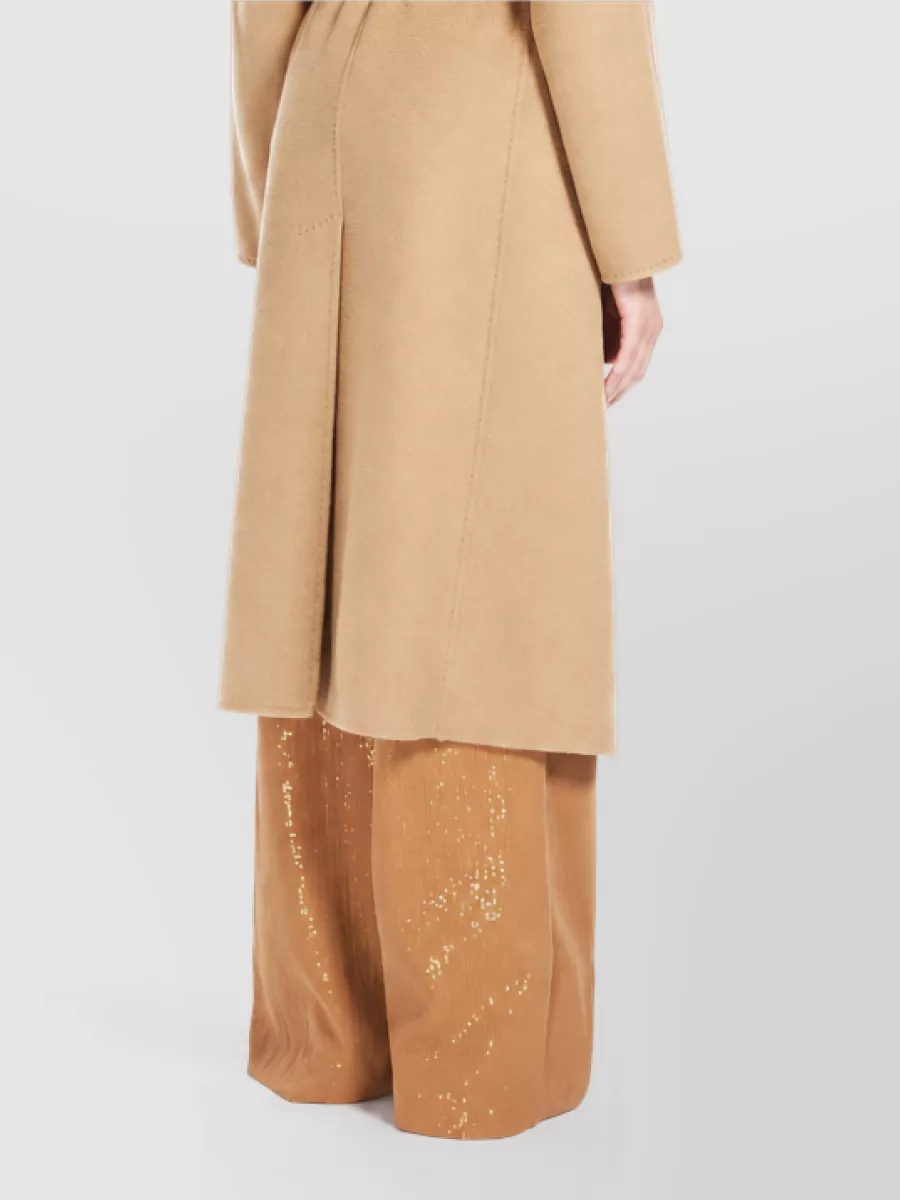 Max Mara Camel Hair Manuela Wrap Coat