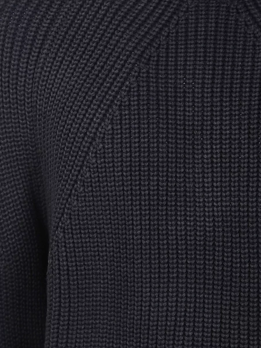 Comme Des Garçons Homme Wool Colorblock Crew-Neck Sweater