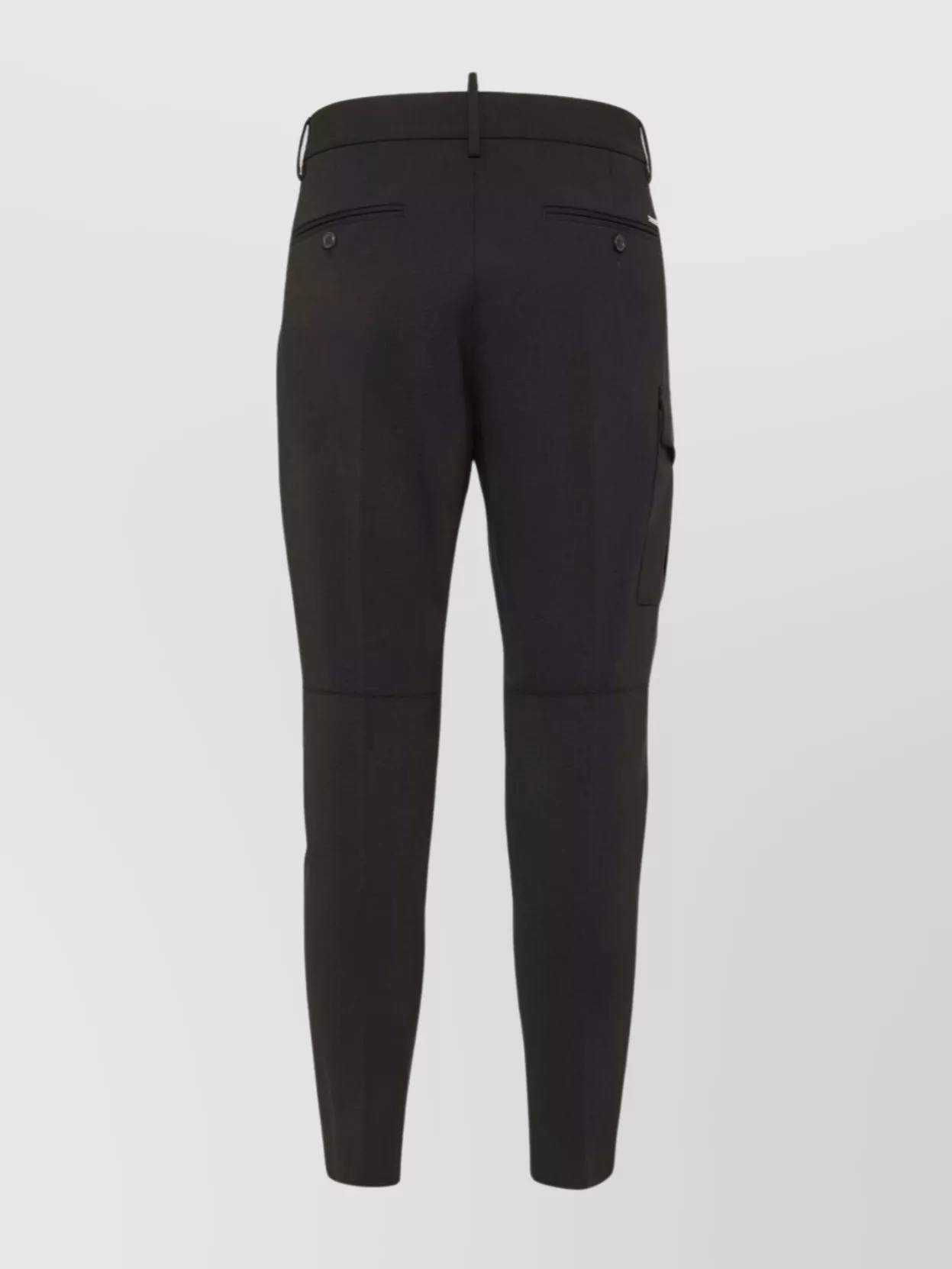 Dsquared2 Cargo Cotton Trousers Multiple Pockets In Brown