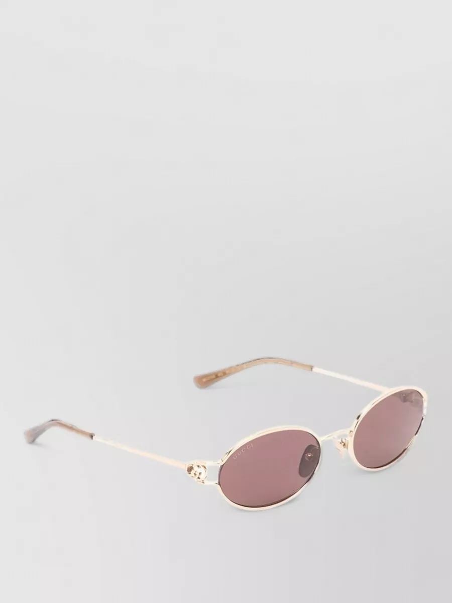 Gucci metal frame sunglasses