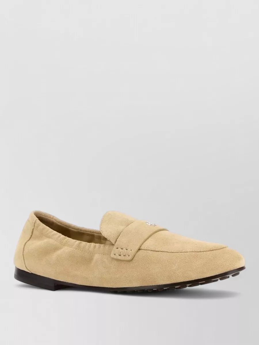Tory Burch leather ballet loafers