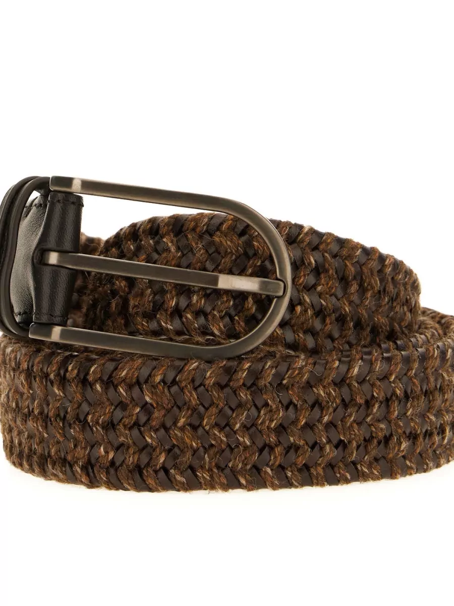 Zegna Leather Belt