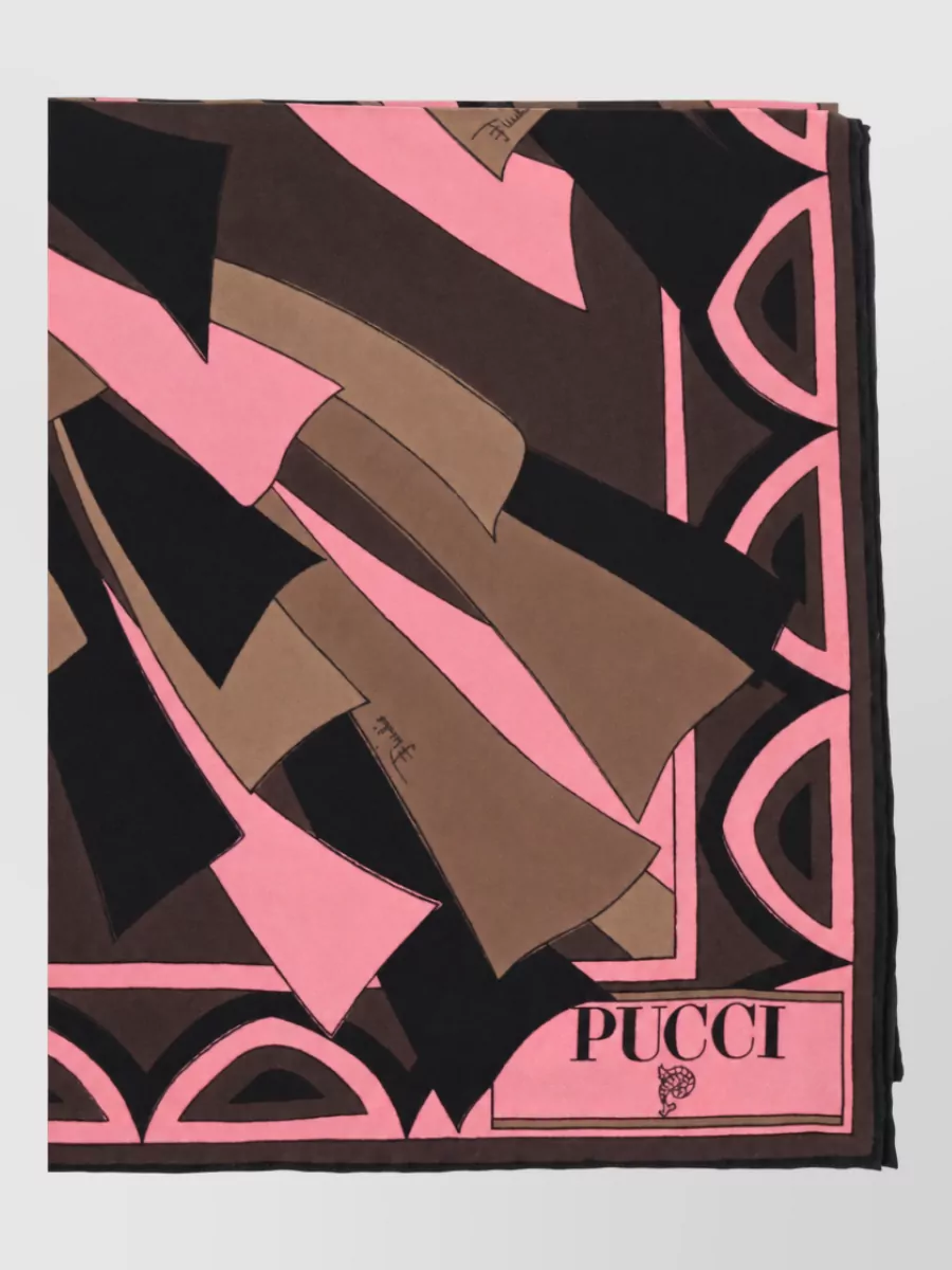 Pucci Silk Printed Square Scarf