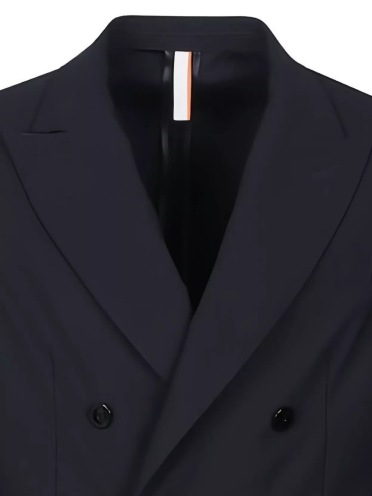 P.m.d.s Double-breasted Wool Blend Jacket In Blue