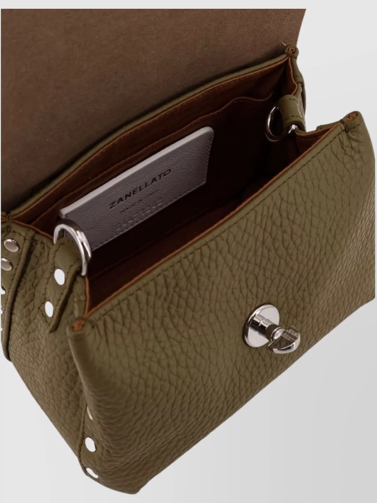 Zanellato Baby Leather Crossbody Shoulder Bag