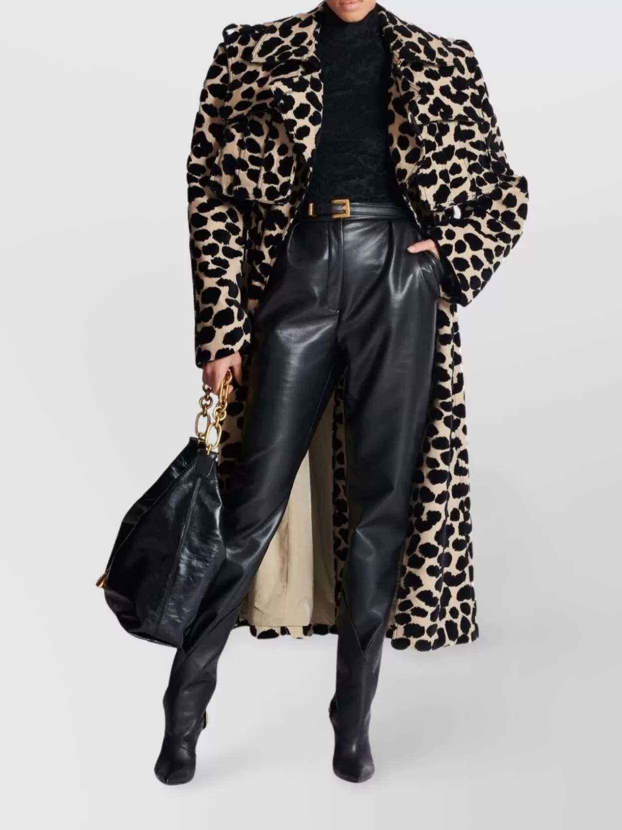 Balmain Buttoned Shoulder Sleeve Top