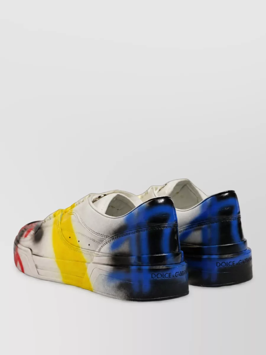 Dolce&Gabbana Leather Low-Top Sneakers