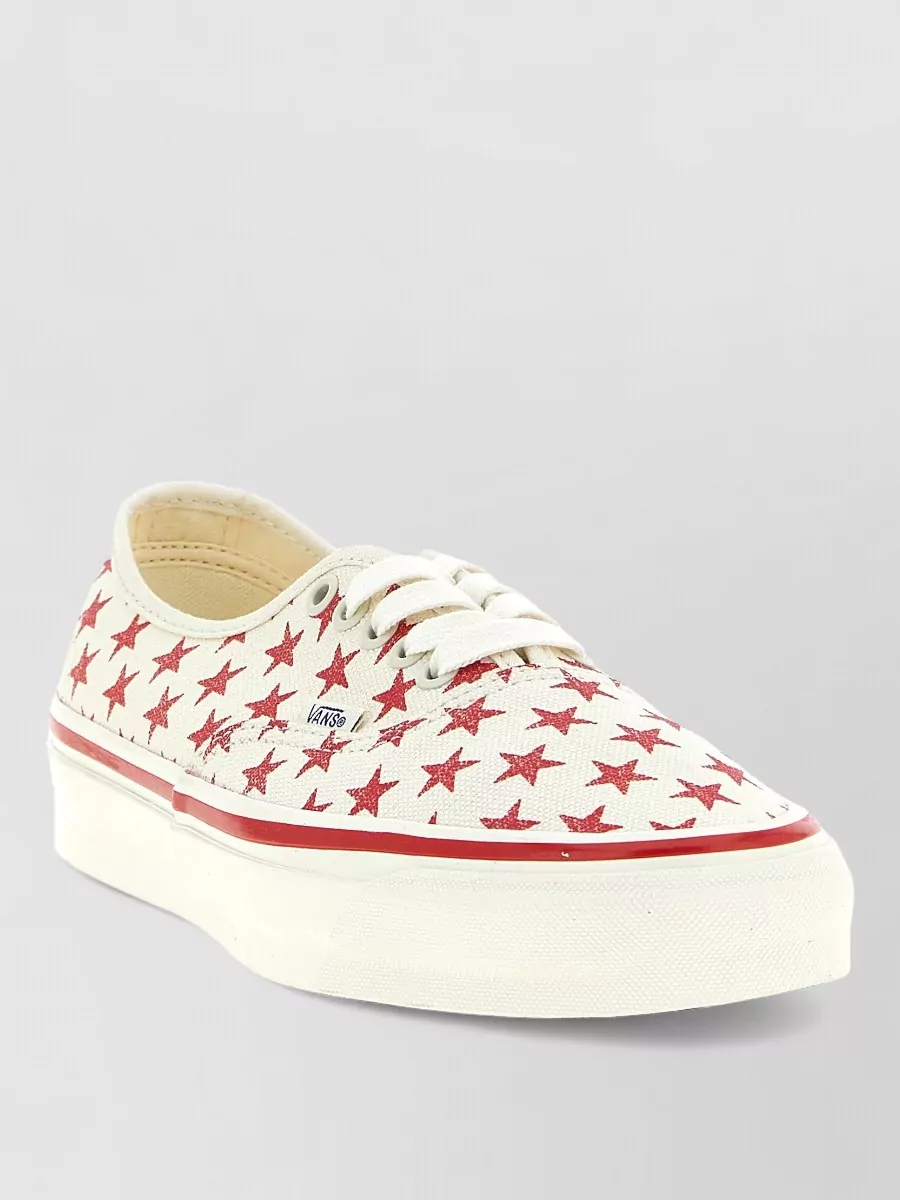 Vans Printed Canvas Low-Top Sneakers