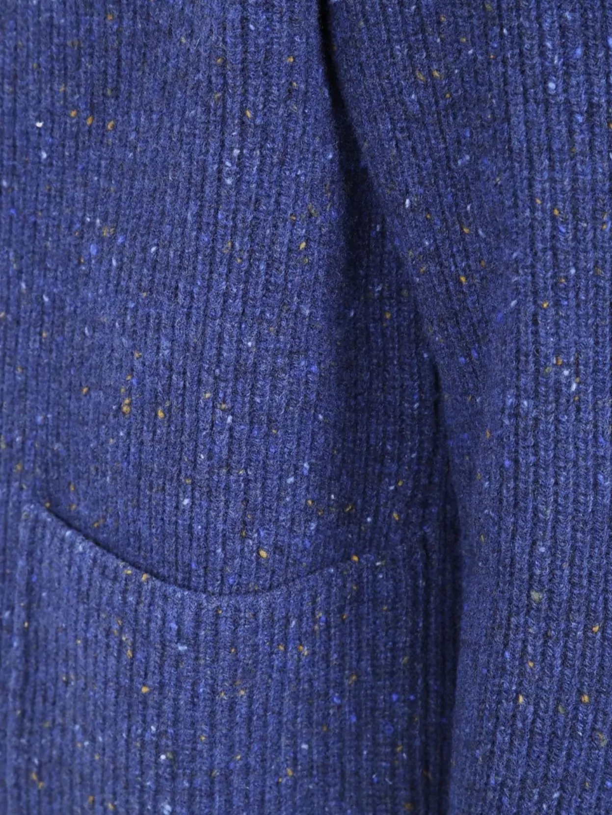 Lardini Men's V-Neck Knit Sweater Front Pockets